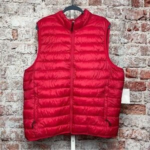 Club Room Performance Mens Puffer Vest Lightweight Packable Water Resistant XL